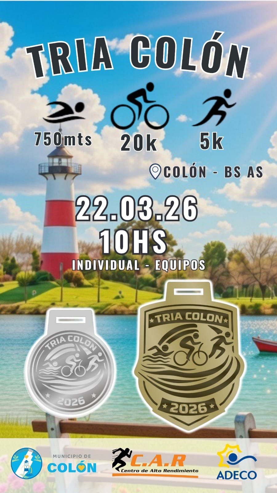 Triatlón Ciudad de Colón (BA)